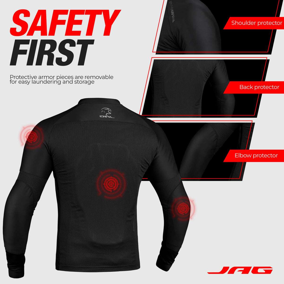 J.A.G. breathable mesh fabric texture demonstrating airflow and lightweight comfort
