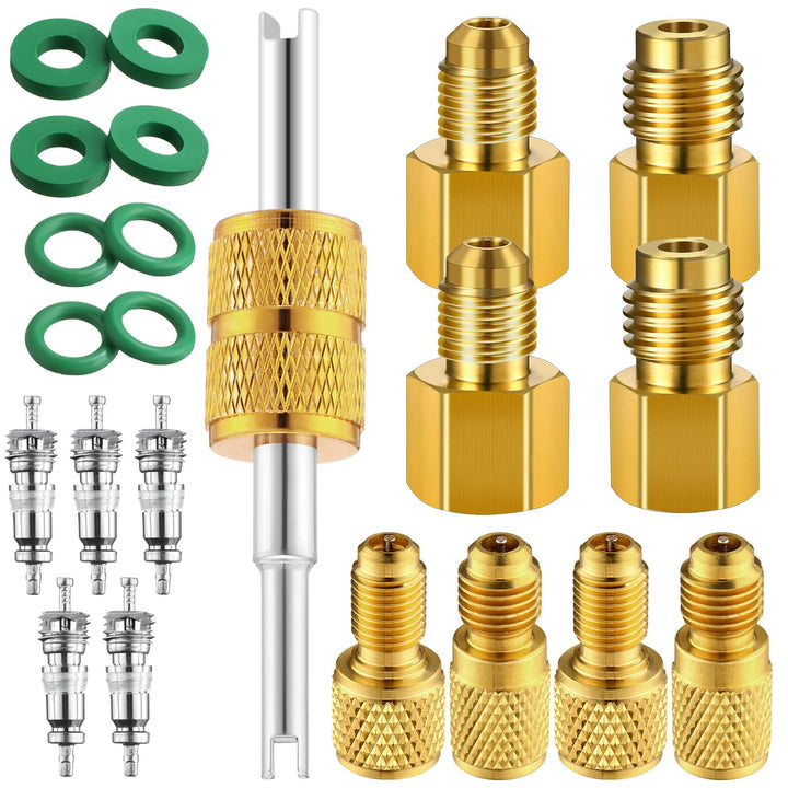 JaGely brass kit front packaging showing full contents and quick identification benefit
