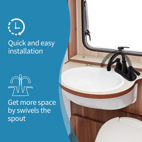 JAKARDA handle detail showing two-lever controls and smooth quarter-turn operation benefit