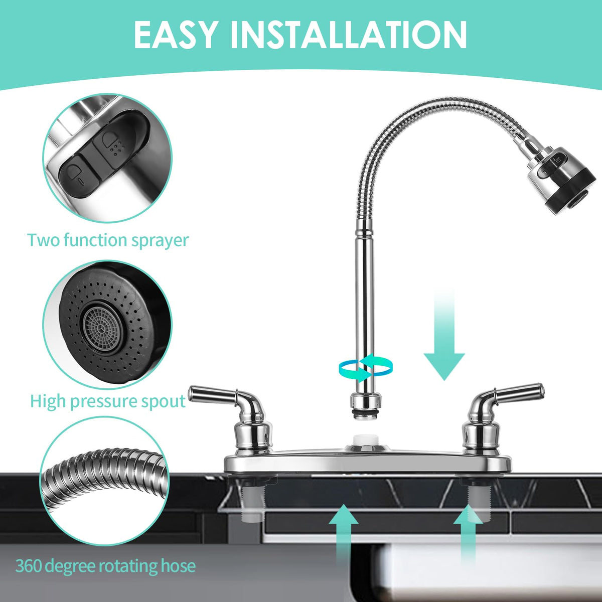 JAKARDA installed in an RV kitchen showing practical in-use benefit