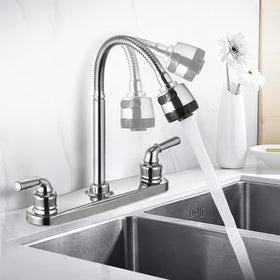 JAKARDA two-handle controls detail showing precise water adjustment