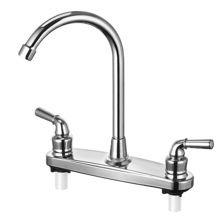 JAKARDA front view showing faucet profile and compact RV fit benefit