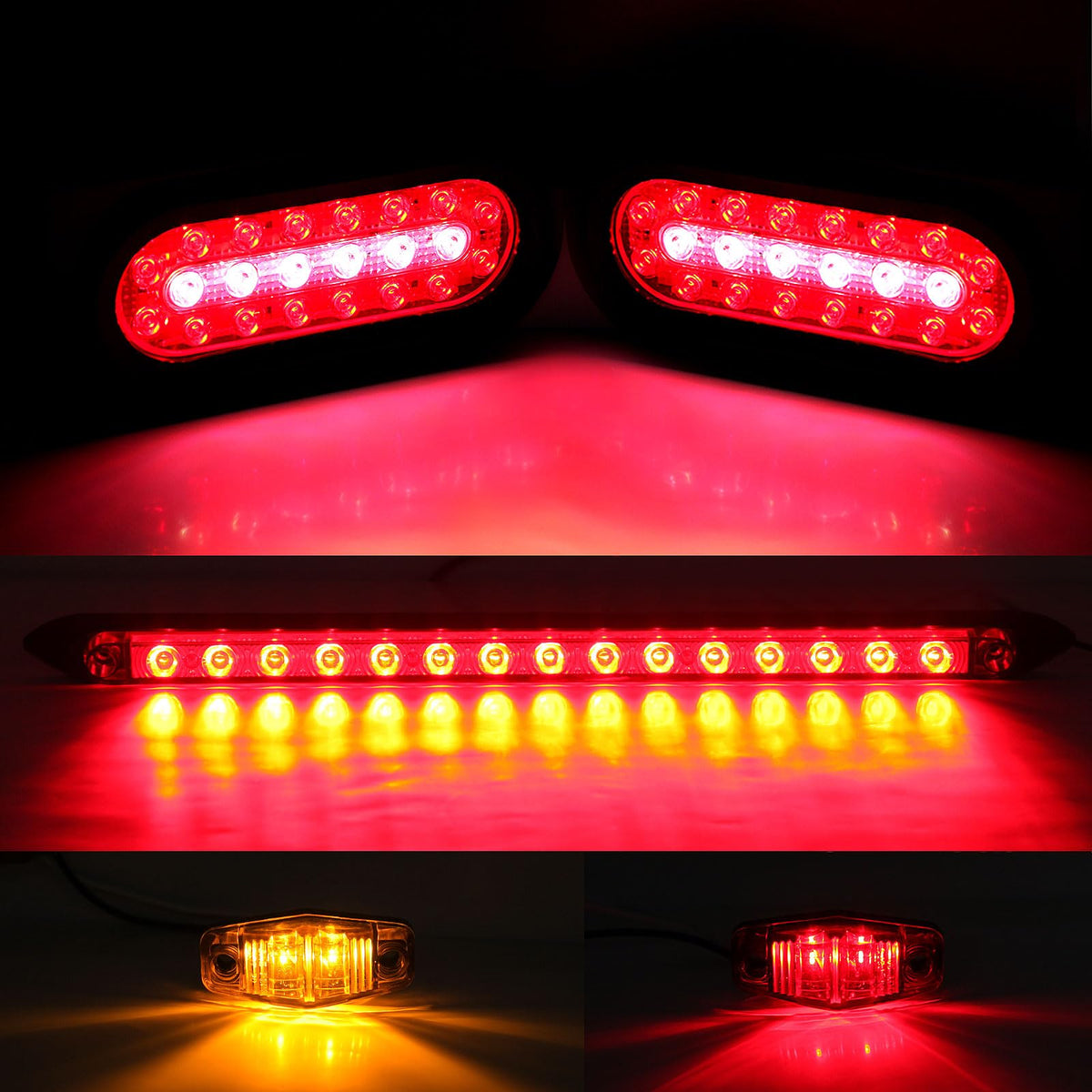 Jamarco 13.8 inch third brake light bar showing center brake visibility benefit