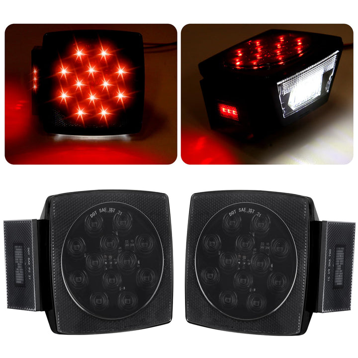 Jamarco front face assembly showing LEDs and smoked red lens for clear signaling
