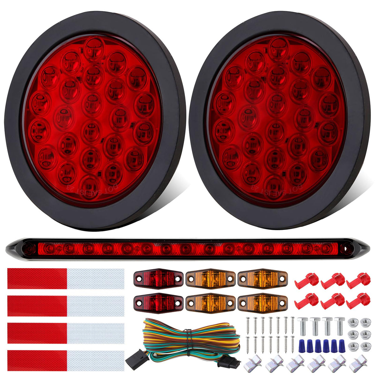 Jamarco front view packaged kit showing complete lighting components and quick install benefit