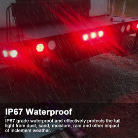 Jamarco mini side marker lights grouped to show low-profile fit and increased side visibility
