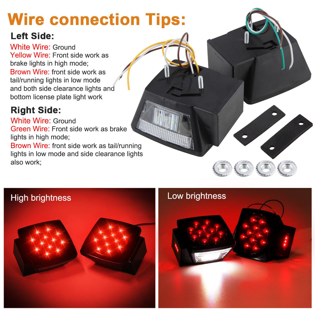 Jamarco side marker detail highlighting side LEDs for improved visibility