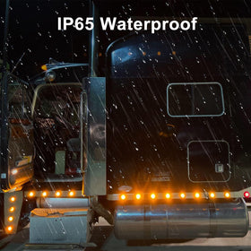 Jamarco housing under water spray demonstrating IP65 sealing for weather protection benefit