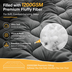 Jamdok rolled topper secured with storage tape for compact travel convenience