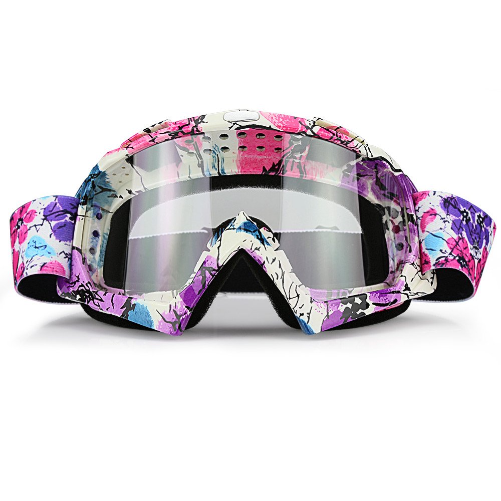 JAMIEWIN goggles front view showing full-face coverage and clear view benefit