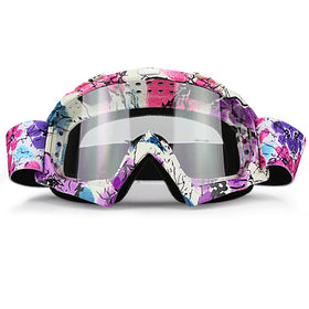 JAMIEWIN goggles front view showing full-face coverage and clear view benefit