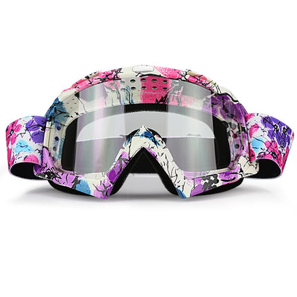 JAMIEWIN goggles front view showing full-face coverage and clear view benefit
