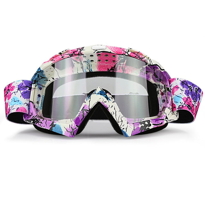JAMIEWIN goggles front view showing full-face coverage and clear view benefit