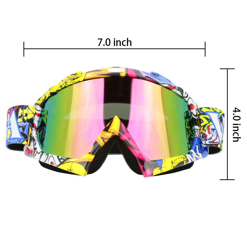 JAMIEWIN goggles held in hand for size comparison and portability benefit