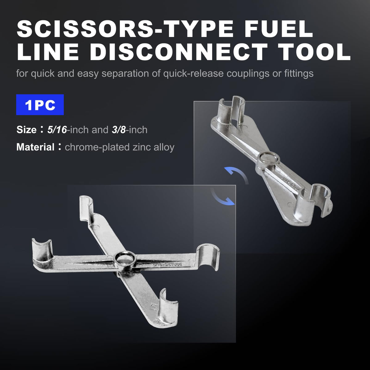 Janhemei tool removing a vehicle fuel line connector for safer disconnection