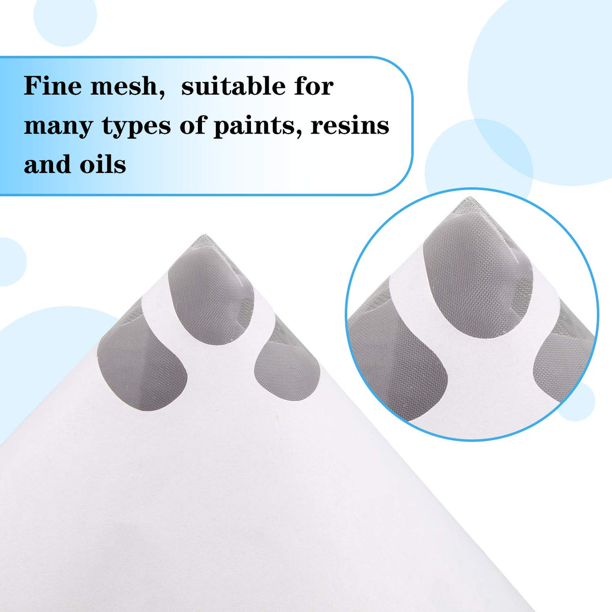 JANYUN cone strainer in use pouring paint for clog-free spraying
