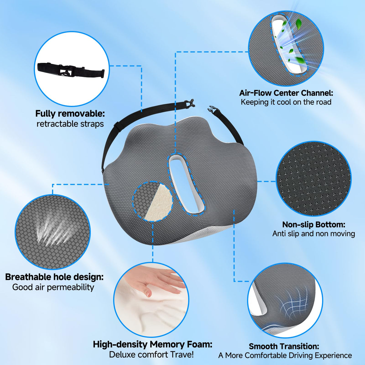 japiroc straps and buckle image showing secure attachment for stable driving