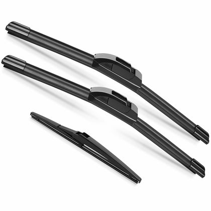 JARHOT front packaging for Tucson three-piece set showing included blades and benefits