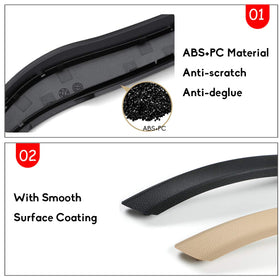 Jaronx handle next to ruler showing size and exact-fit dimensions for easy replacement