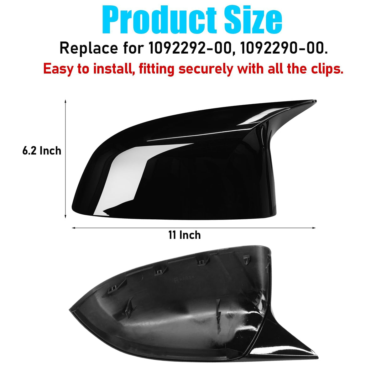 Jaronx detailed view of mounting clips and attachment points for secure OEM-like fit
