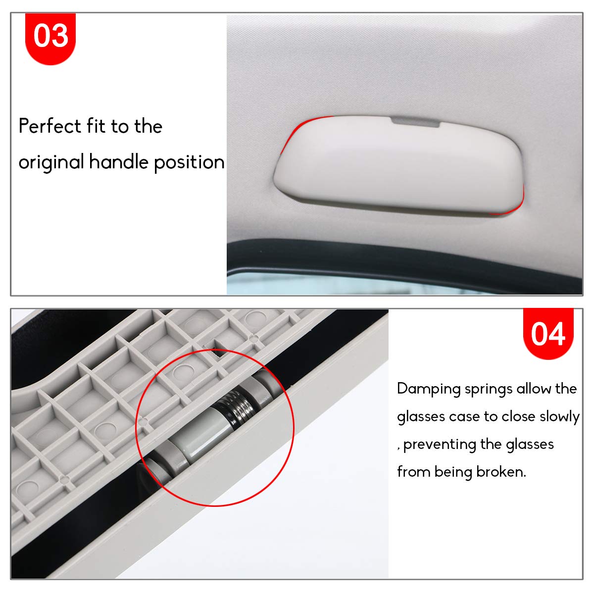 jaronx close-up of damping spring delivering slow soft-close protection
