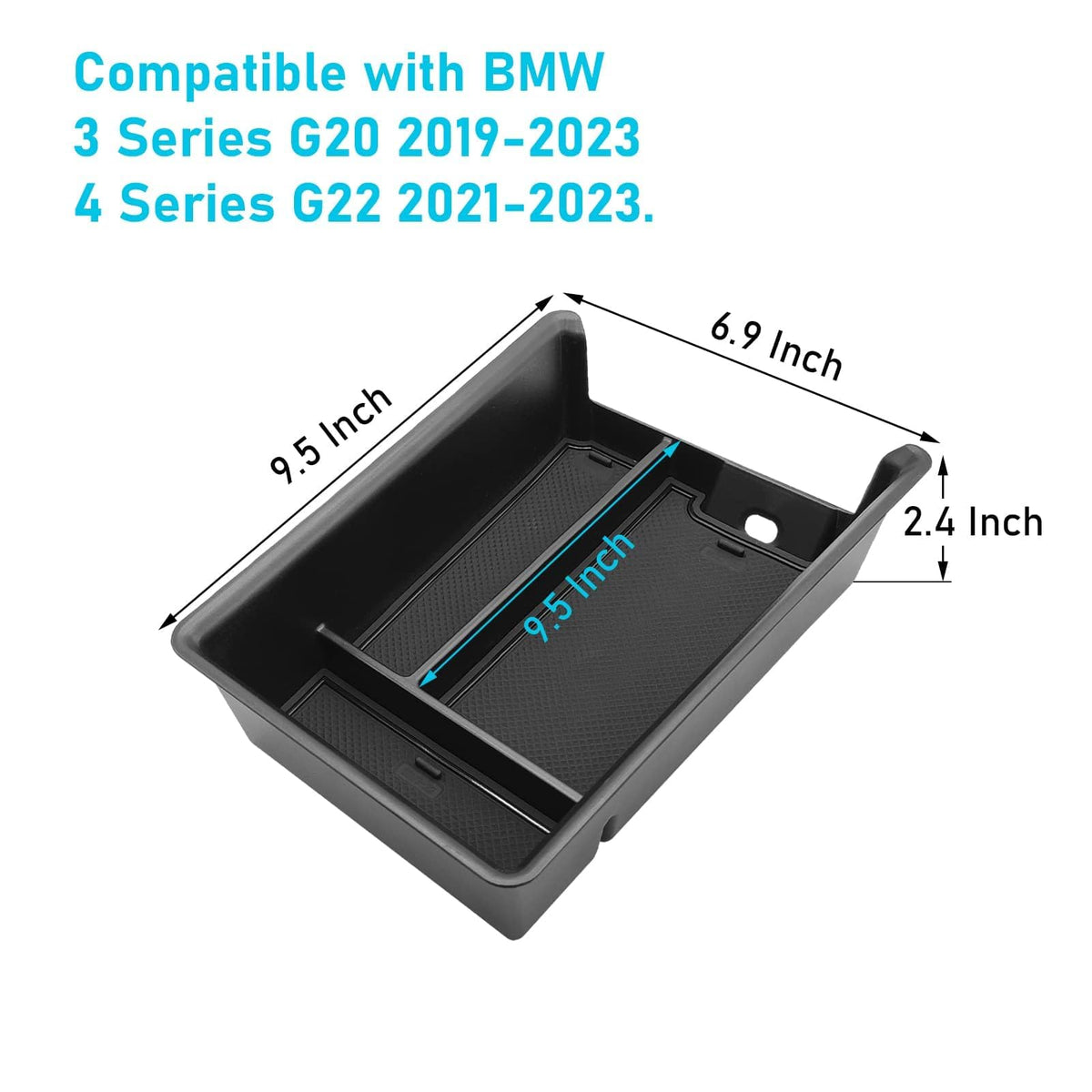 Jaronx installed in BMW center console providing quick-access convenience