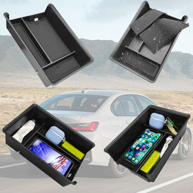 Jaronx showing phone on tray with charging cable routed through cutout benefit