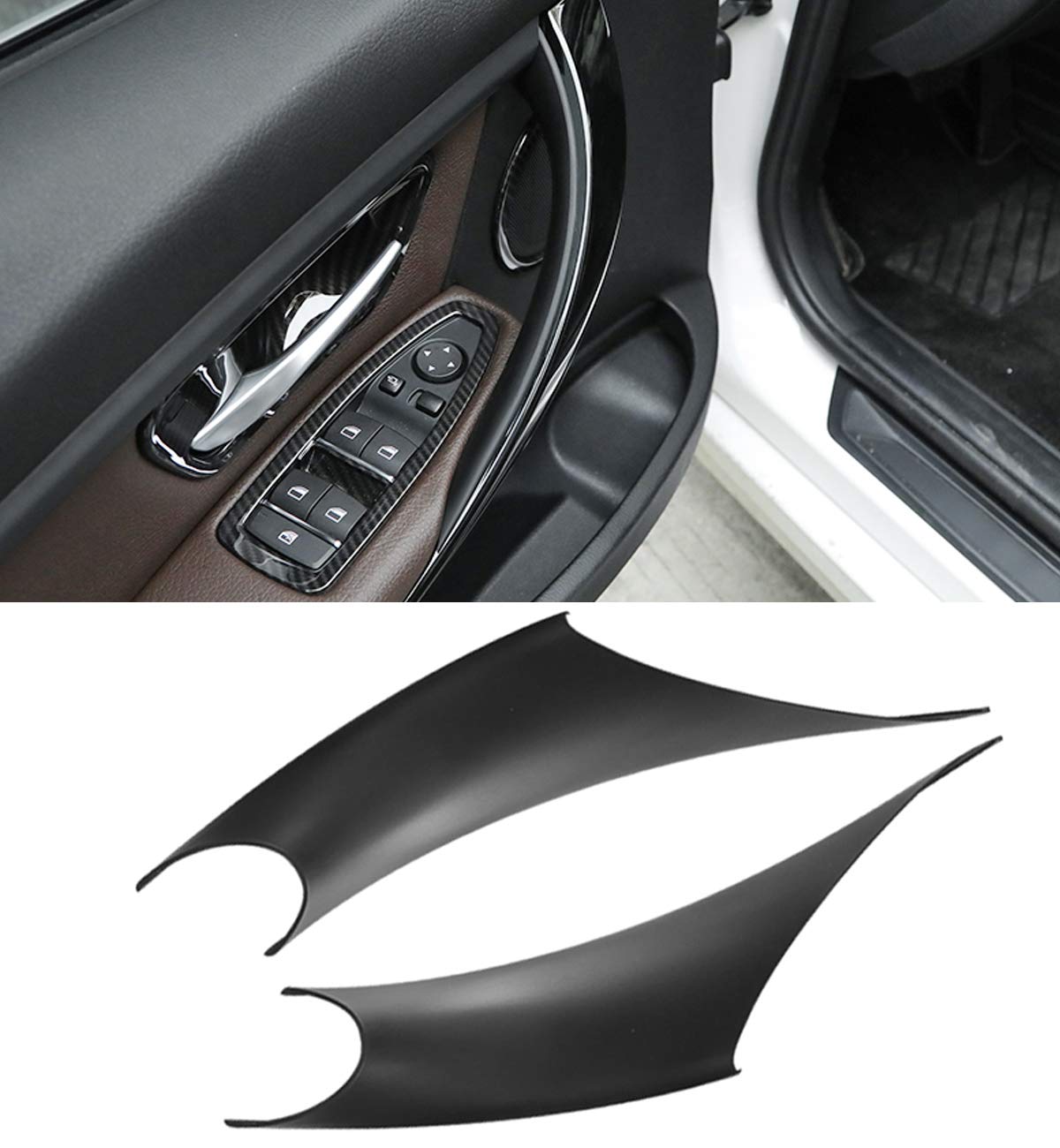 Jaronx front packaging showing both door handle covers and fit benefits