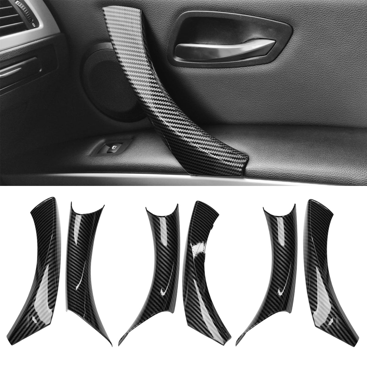 Jaronx front packaging showing 6-piece handle covers and contents, upgrade benefit
