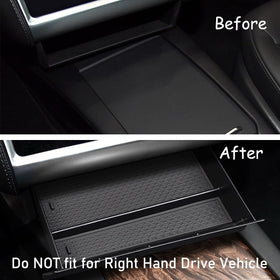 Jaronx close-up of glossy ABS finish matching Tesla interior for seamless look