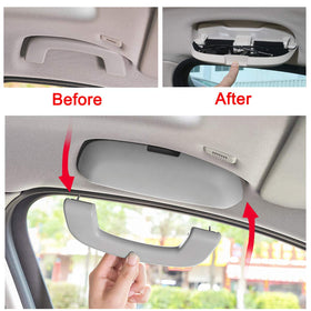 jaronx installed on driver side overhead grab handle maintaining cabin look