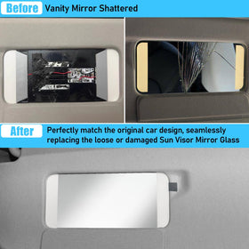 Jaronx installed on sun visor demonstrating precise fit and restored function benefit