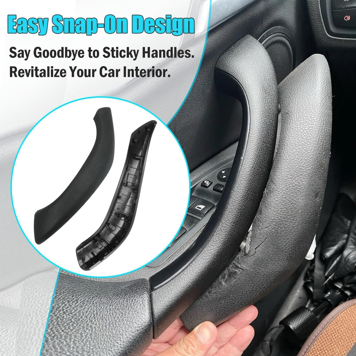 Jaronx installed on vehicle rear door showing consistent appearance