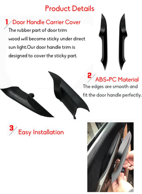 Jaronx installed on right front door pull with factory groove alignment benefit
