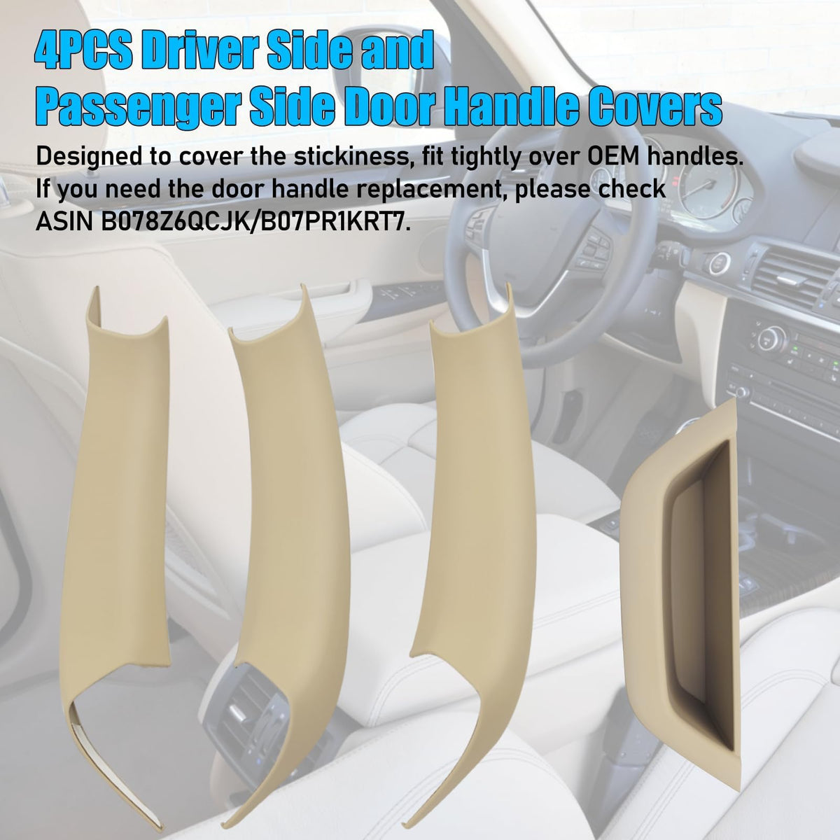 Jaronx material texture view of ABS+PC for stronger, non-sticky door pulls