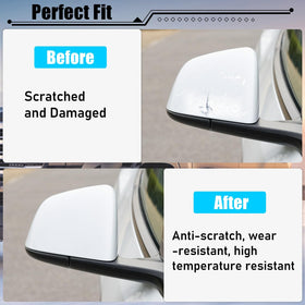 Jaronx mirror cap close-up of ABS texture highlighting durable finish