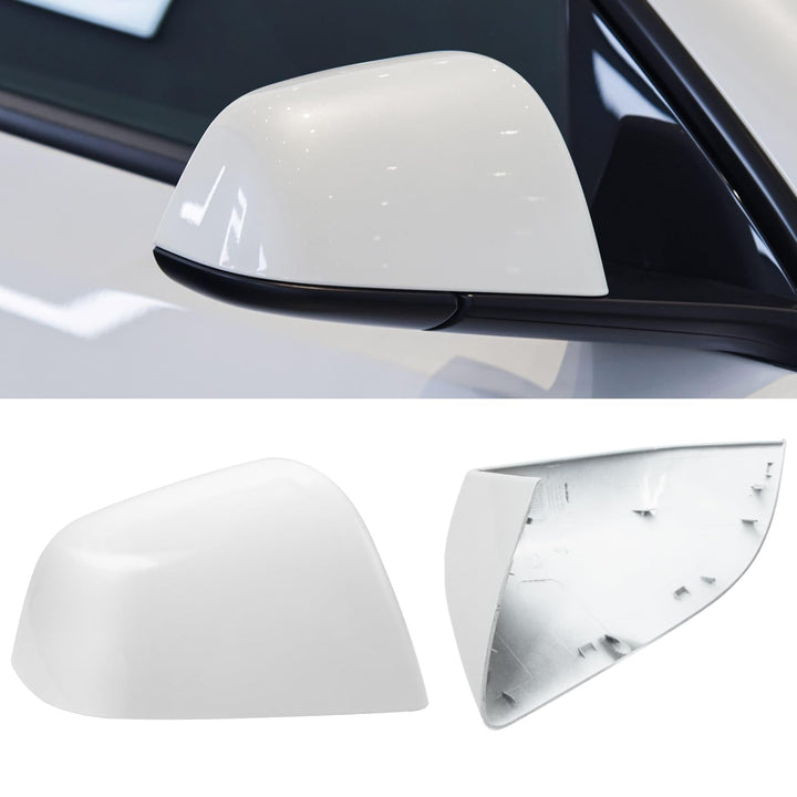 Jaronx right mirror cover front view showing clean fit and restored appearance