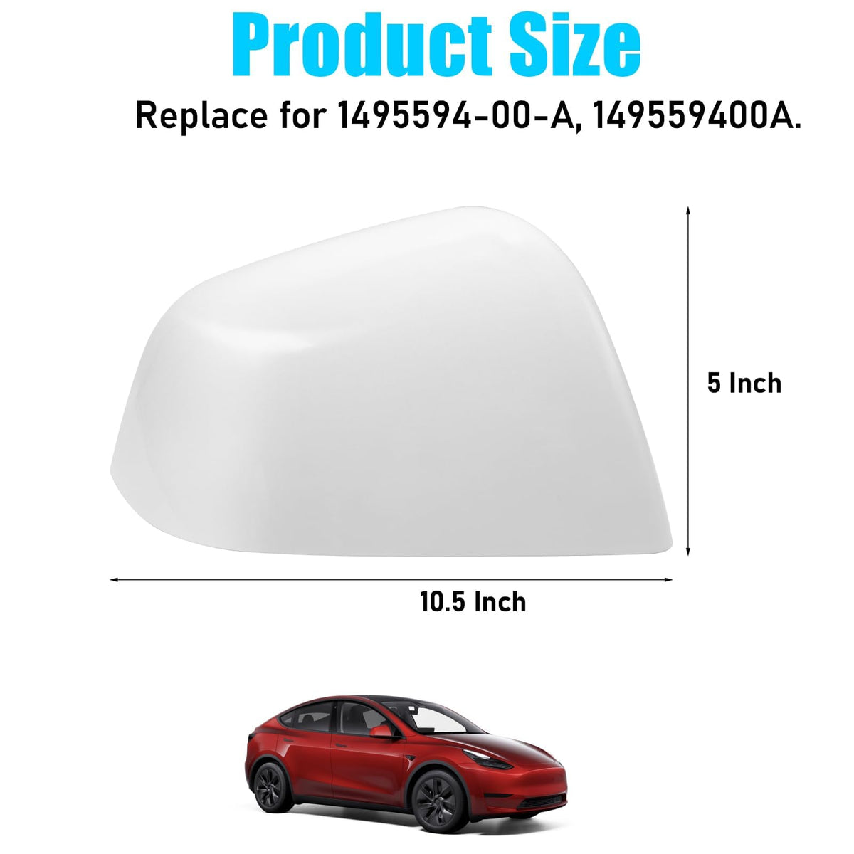 Jaronx mirror cap in hand for scale showing easy handling and exact fit
