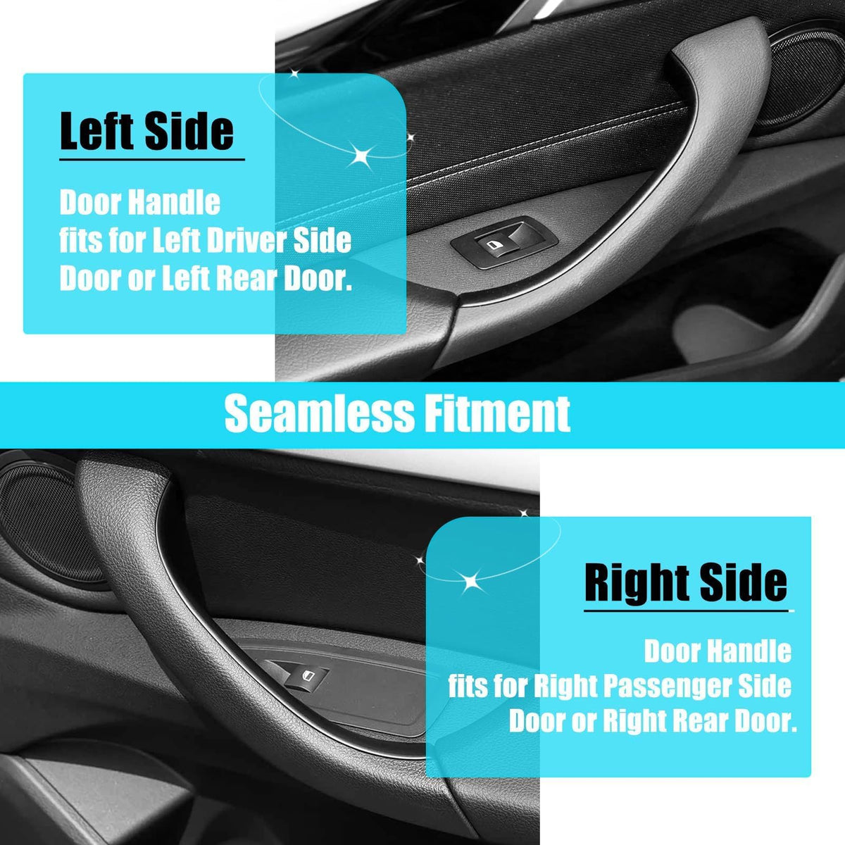 Jaronx package contents pair of left and right outer handle covers