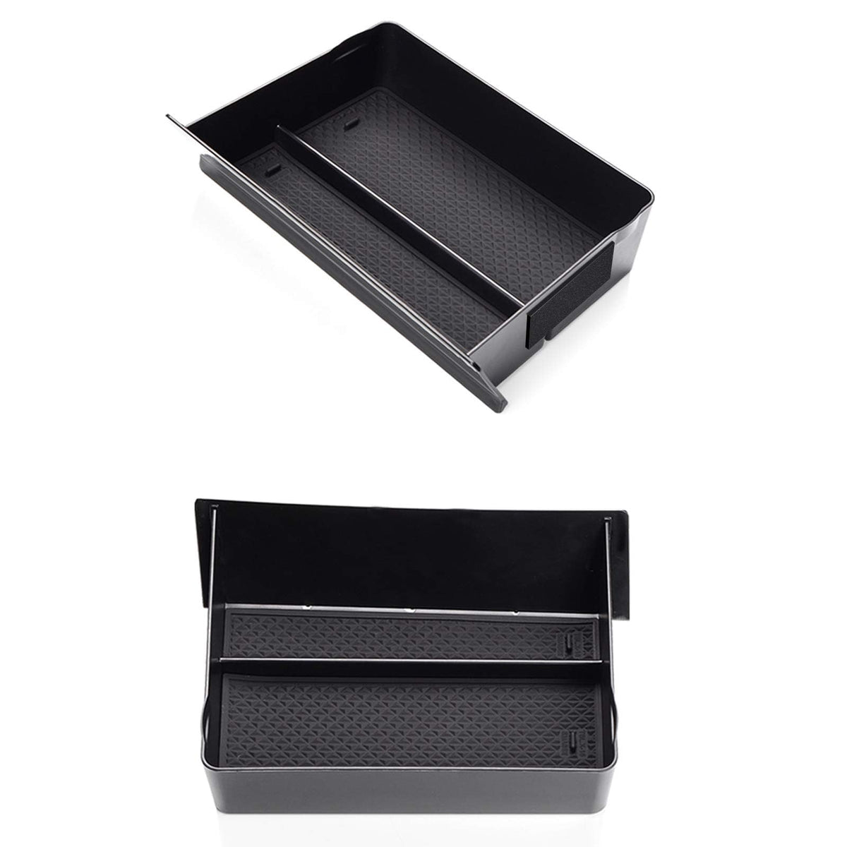 Jaronx packaging and included parts showing drawer plus two anti-slip mats