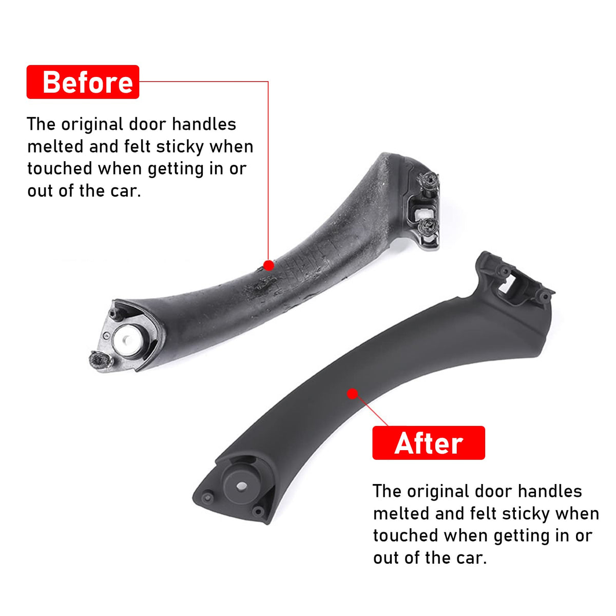 Jaronx handle next to ruler demonstrating correct scale and fit benefit