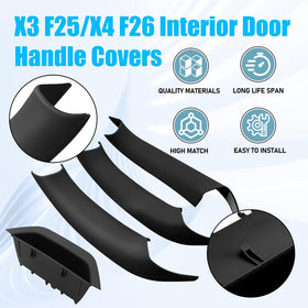 Jaronx door handle cover next to ruler showing compact size and precise fit