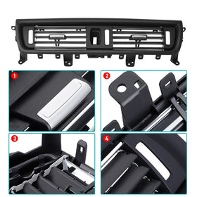 Jaronx vent installed in BMW dashboard illustrating precise fit and reduced gaps