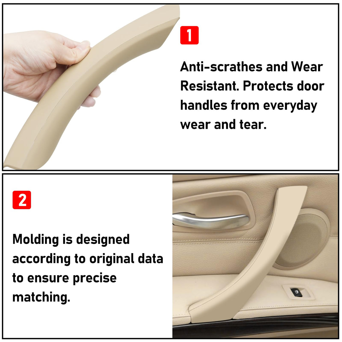 Jaronx label and fitment detail confirming compatibility with BMW 3 Series