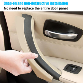 Jaronx left rear handle cover in place displaying clean factory-matching look