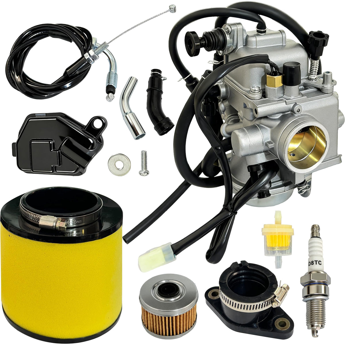 JAVENYIMAN front view carburetor showing clean ports and correct fit for easy replacement