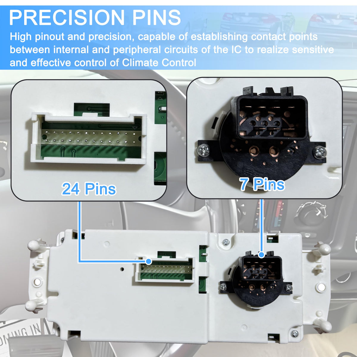 JAVENYIMAN installed in dash of truck, demonstrates OEM fit and immediate functionality