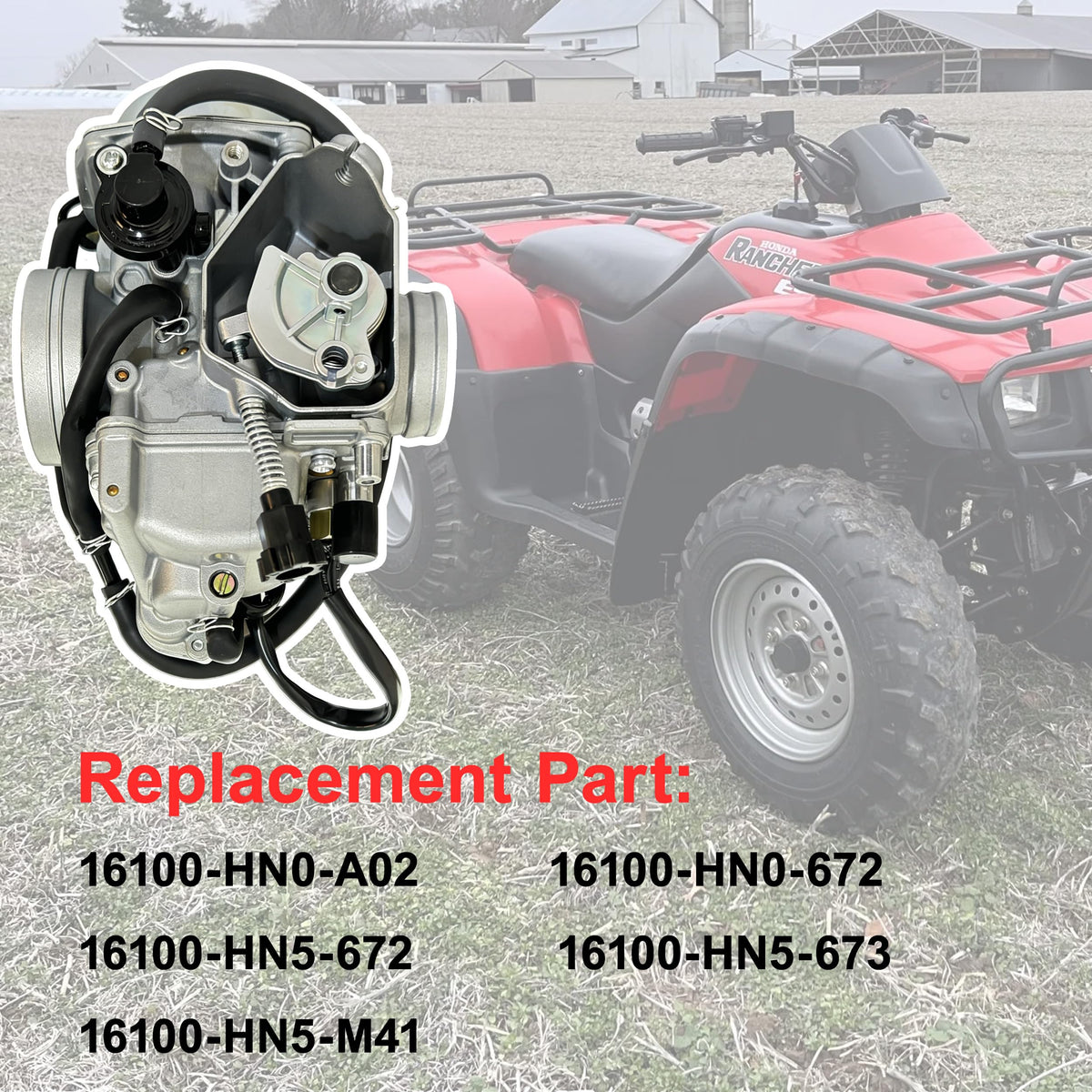 JAVENYIMAN installed on Honda ATV demonstrating direct-fit replacement and improved function