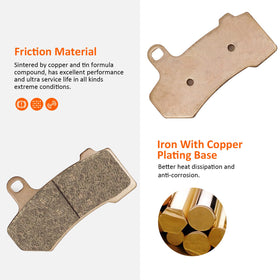 JAVIK pad backside copper-plated base for improved heat dissipation