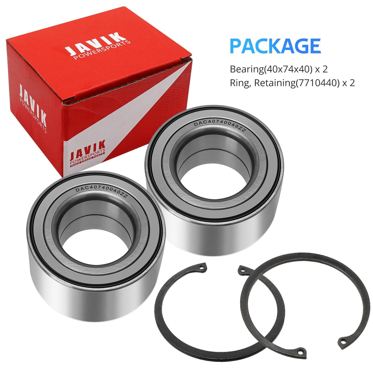 JAVIK macro of bearing material texture highlighting hardened steel for longer wear life